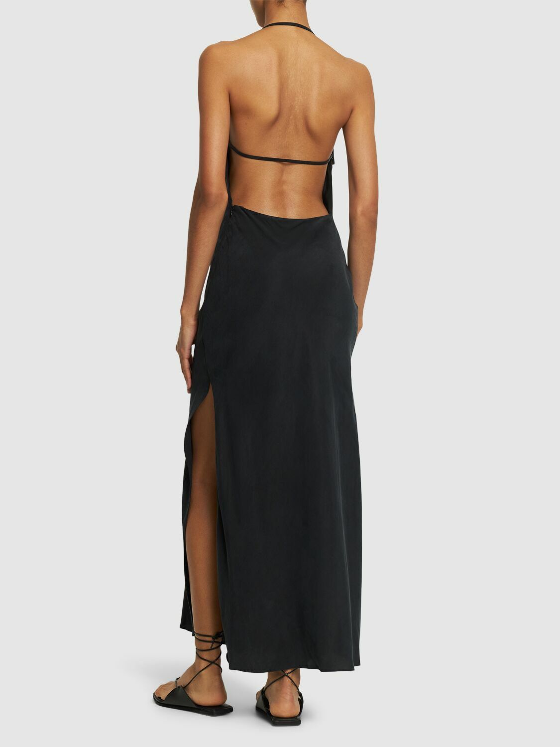ST.AGNI Lyocell Halter Dress St. Agni