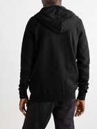 Rick Owens - Cotton-Jersey Zip-Up Hoodie - Black