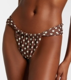 Montce Sandra polka-dot bikini bottoms