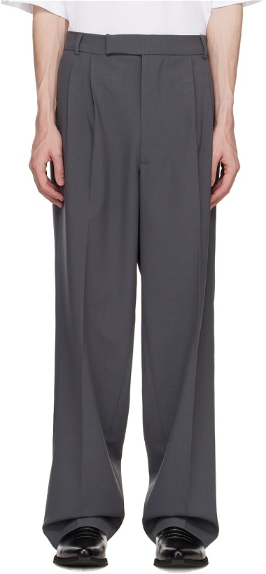 Photo: The Frankie Shop Gray Beo Trousers