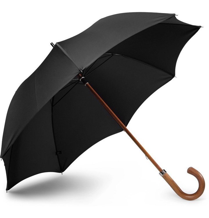 Photo: London Undercover - City Gent Wood-Handle Umbrella - Men - Black