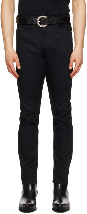 Photo: The Letters Black Tapered Jeans