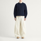 FrizmWORKS Men's Patch Round Pullover Knit in Navy