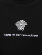 VERSACE Compact Cotton Jersey T-shirt