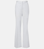 Gabriela Hearst Vesta wool and silk flared pants
