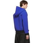 Fumito Ganryu Blue and Black Water-Resistant Hoodie