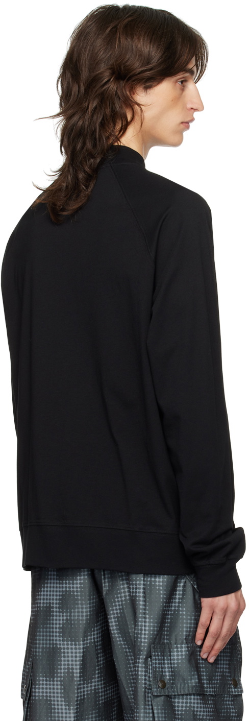 【DRIES VAN NOTEN】BLACK ZIPPED SWEATER S Dries Van Noten Monty Side Zip Sweater – Antidote Fashion and