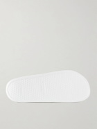 Givenchy - Logo-Embossed Rubber Slides - White
