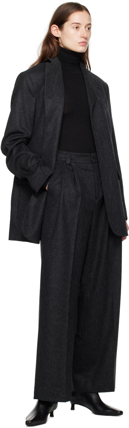 Teurn Studios Gray Connie Trousers