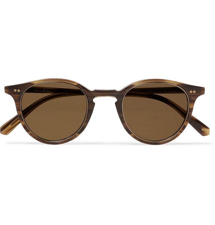 Photo: Mr Leight - Marmont S Round-Frame Tortoiseshell Acetate and Gold-Tone Titanium Sunglasses - Tortoiseshell