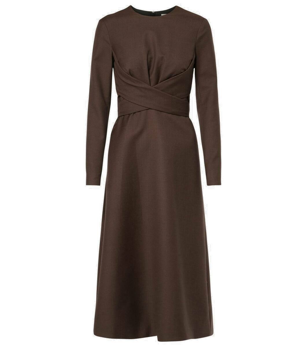 EMILIA WICKSTEAD ワンピース Elta wool midi dress979080 P00979080.jpg