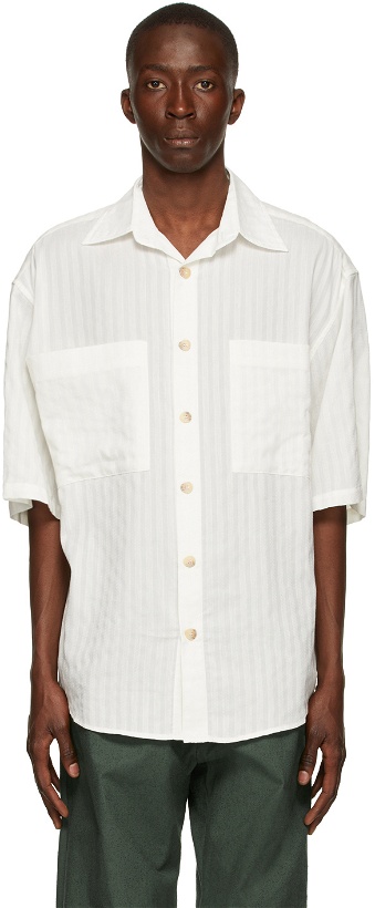 Photo: Labrum Off-White Oversized Lumley Short Sleeve Shirt