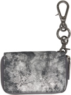 Yohji Yamamoto Silver discord Strap Key Case