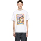 Eytys White Purple Velvet Teen Mag Smith T-Shirt