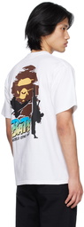 BAPE White Karate T-Shirt