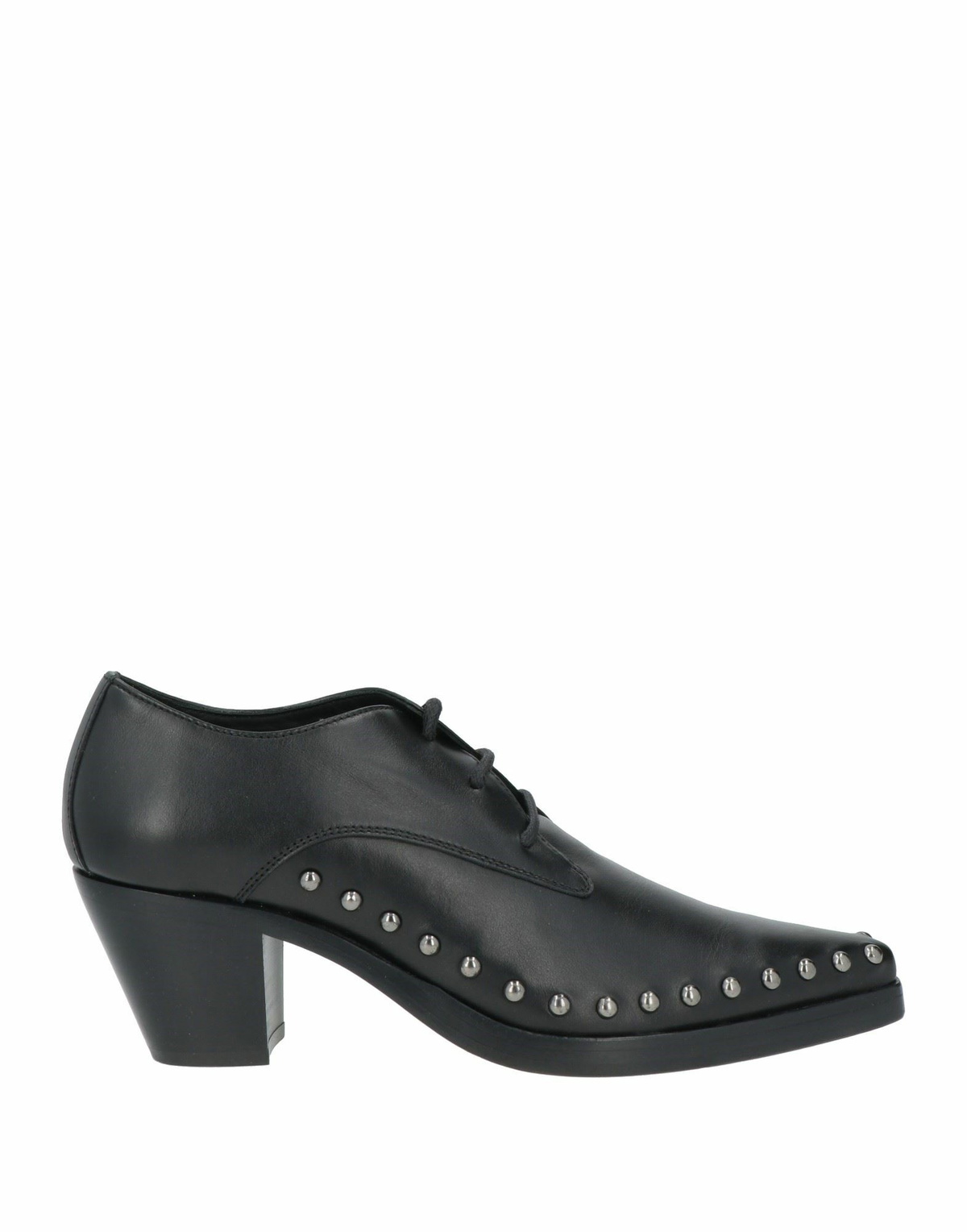 High Womens Lace-up shoes in Black