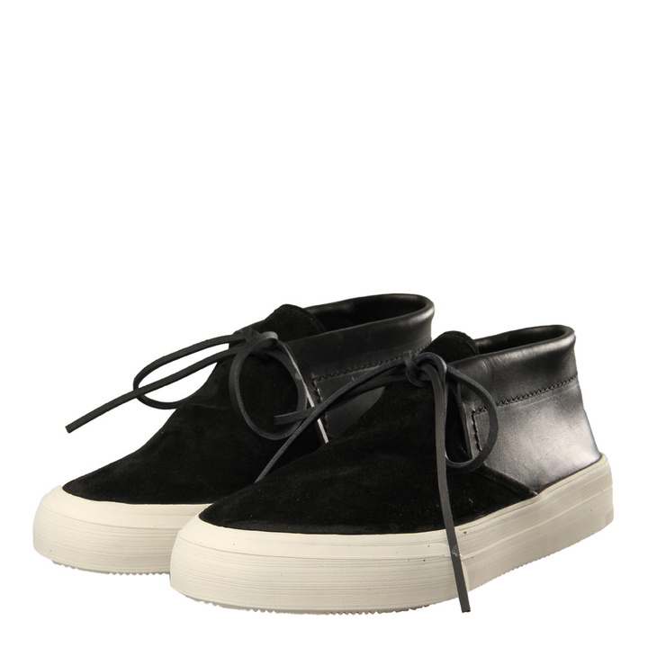 Photo: Mid Top Sneakers - Black