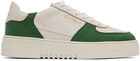 Axel Arigato White & Green Orbit Sneakers