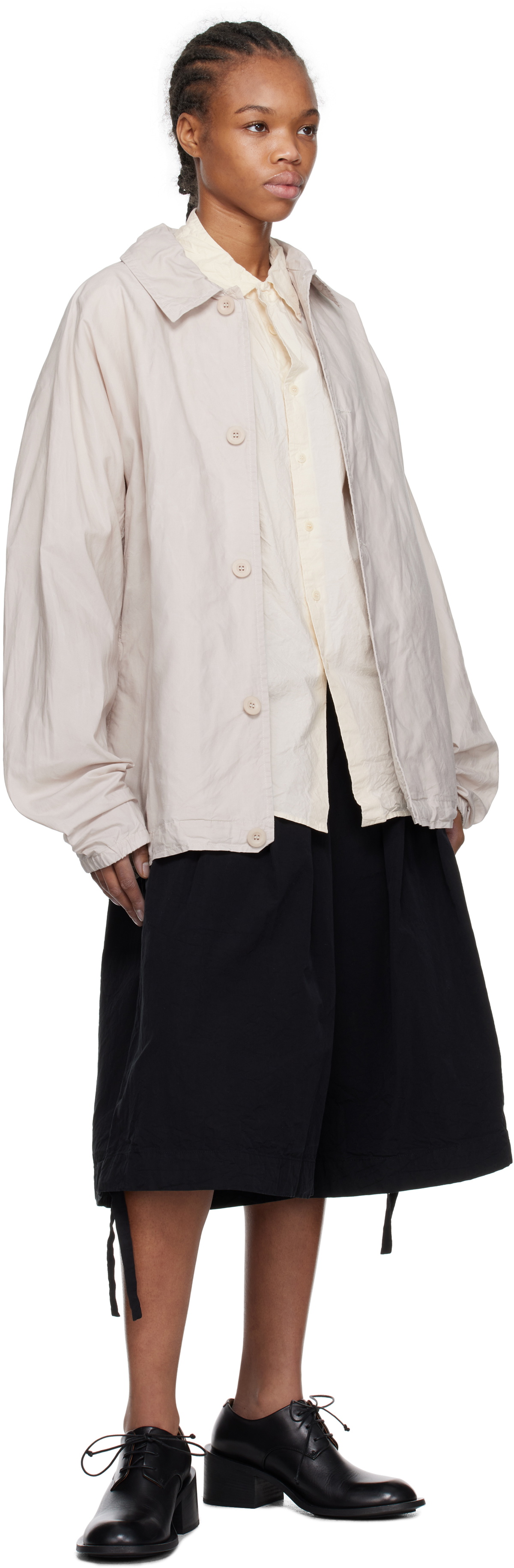 CASEY CASEY Beige Peche Blouson Jacket