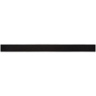 Telfar Black Logo Belt