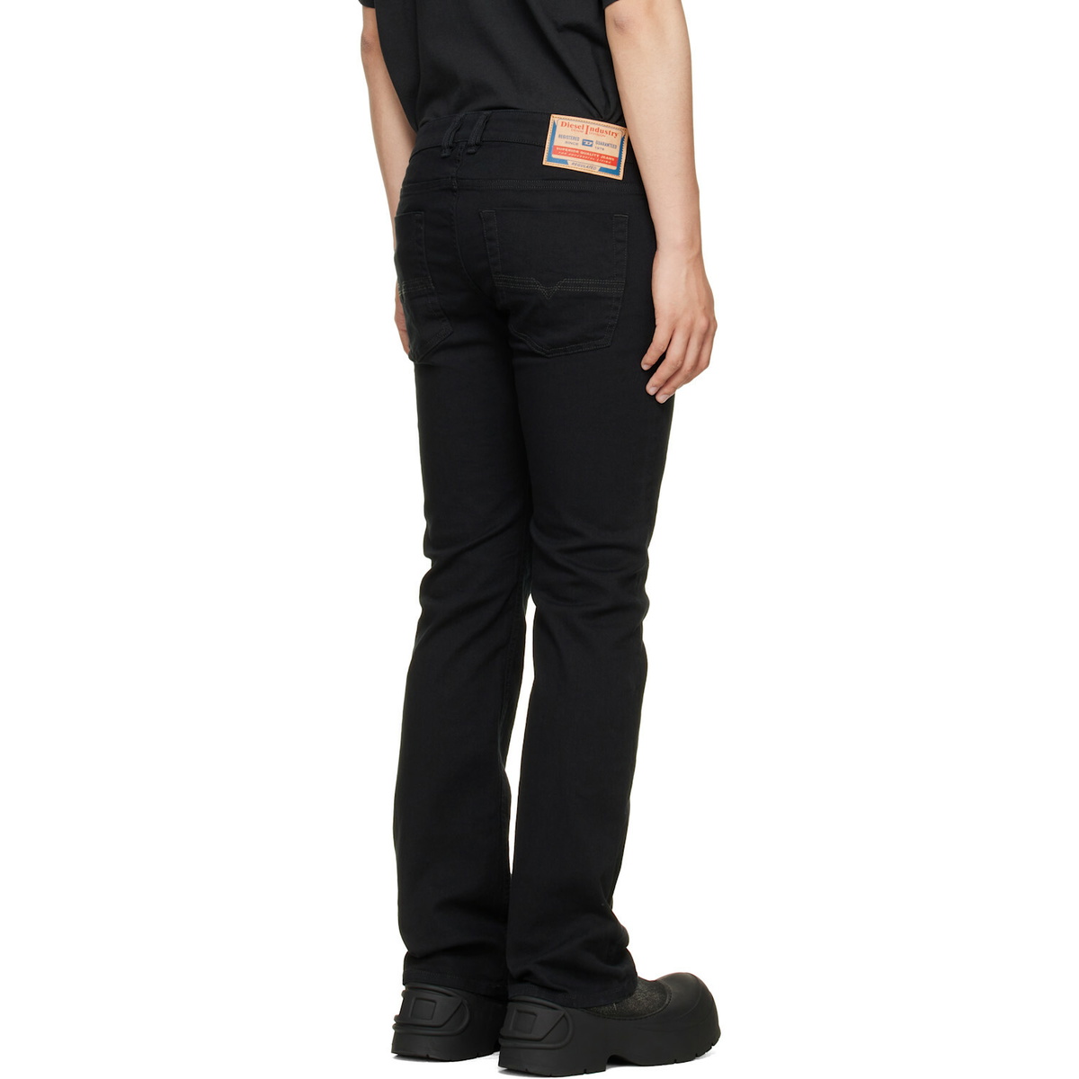 Diesel Black Bootcut Low Waist 2007 Zatiny Jeans