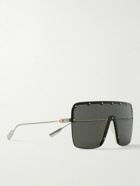 Gucci Eyewear - Square-Frame Gold- and Silver-Tone Sunglasses