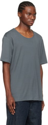 LEMAIRE Gray Scoop Neck T-Shirt