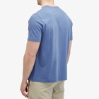 Maison Kitsuné Men's Mini Handwriting Comfort T-Shirt in Storm Blue