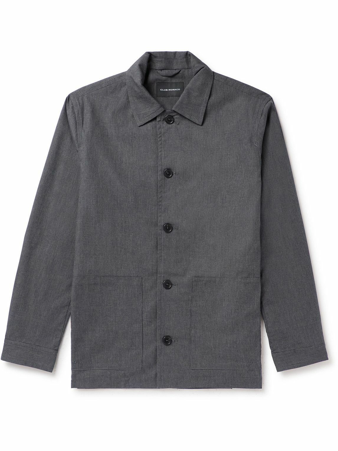 Stretch Cotton Twill Chore Jacket