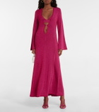 Dodo Bar Or Metallic knit maxi dress