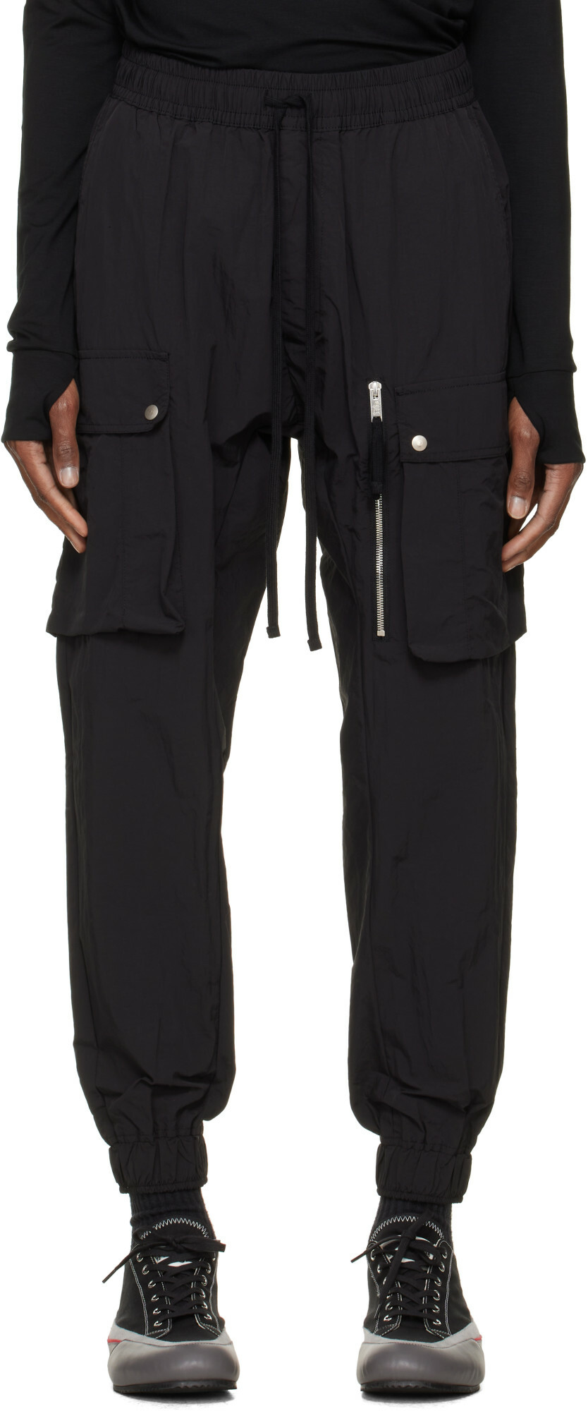 thom/krom Black P 64 Cargo Pants