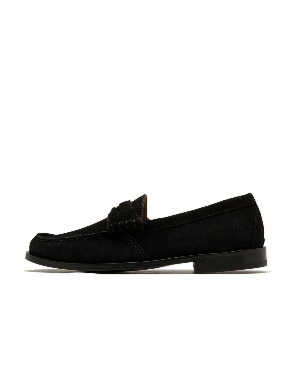 Photo: Rhude Penny Loafer Suede Black - Mens - Casual Shoes