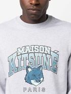 MAISON KITSUNE' - Campus Fox Logo Cotton Sweatshirt