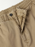 Incotex - Slim-Fit Cotton-Blend Gabardine Trousers - Neutrals