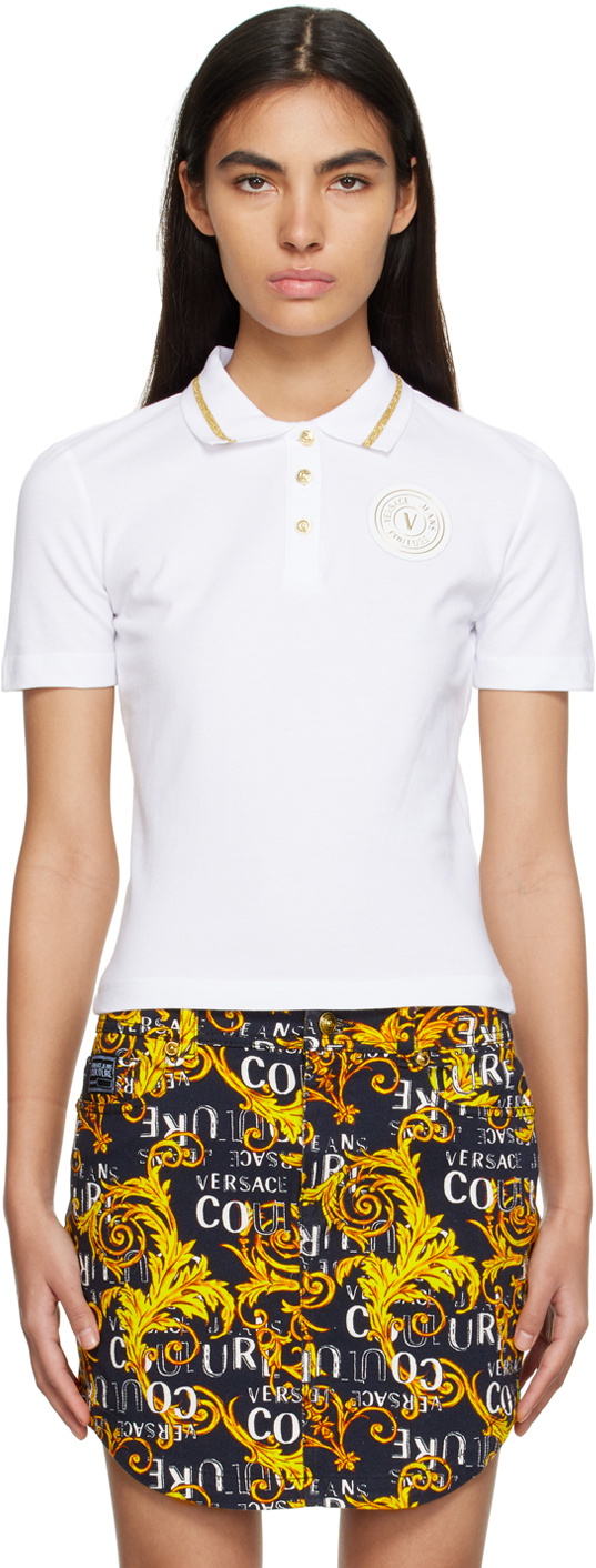 W _ (WHITE) Saturday Club Emblem Polo (6125003) main image 1