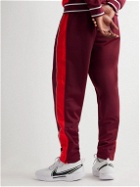 Nike Tennis - Tapered Panelled Tech-Jersey Tennis Sweatpants - Red