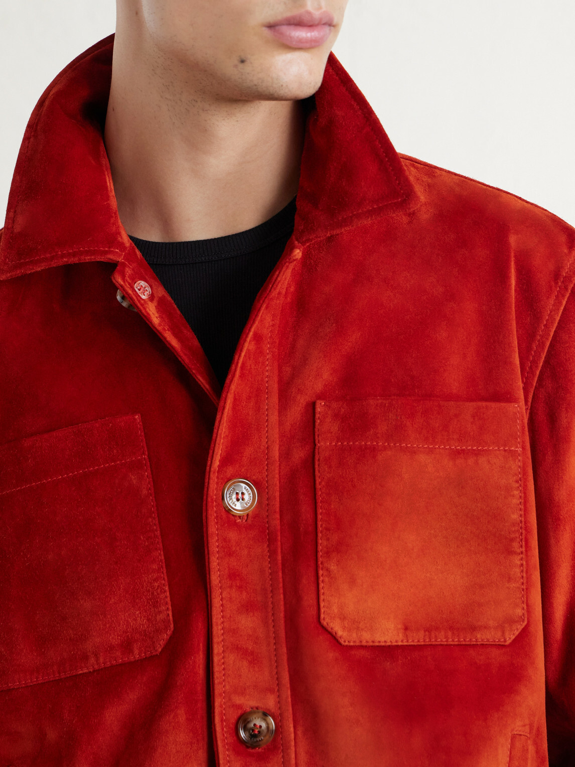 Valentino Garavani - Suede Jacket - Red