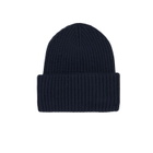 MC2 Saint Barth Boy Blue Ribbed Beanie With Saint Barth Label
