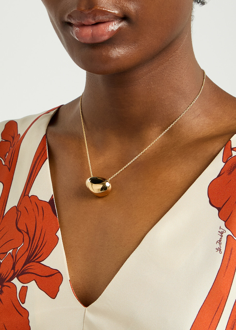 Otiumberg Pebble 14kt Gold Vermeil Necklace - One Size