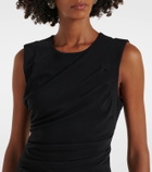 Staud Jagger draped jersey jumpsuit