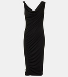 Velvet Fifi jersey midi dress