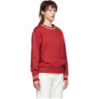 Moncler Red Logo Sweatshirt