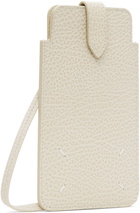 Maison Margiela Off-White Four Stitch Phone Case Pouch