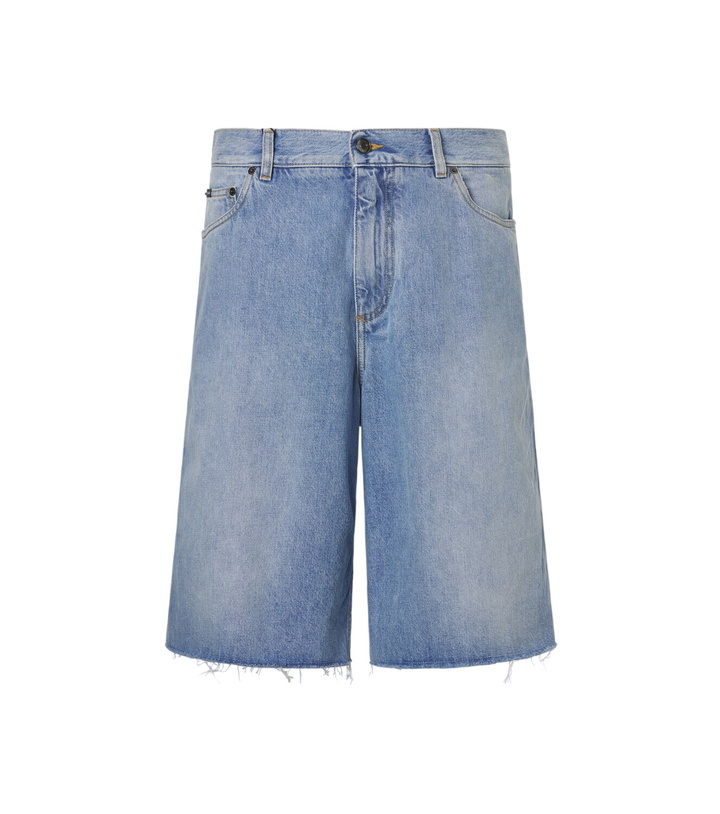 Photo: Dolce&Gabbana Denim Bermuda shorts