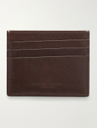 Brunello Cucinelli - Logo-Debossed Full-Grain Leather Cardholder