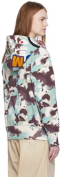 BAPE Multicolor Map Camo Shark Full Zip Hoodie