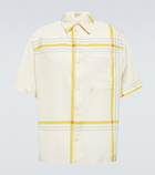 Loewe Checked silk and cotton shirt