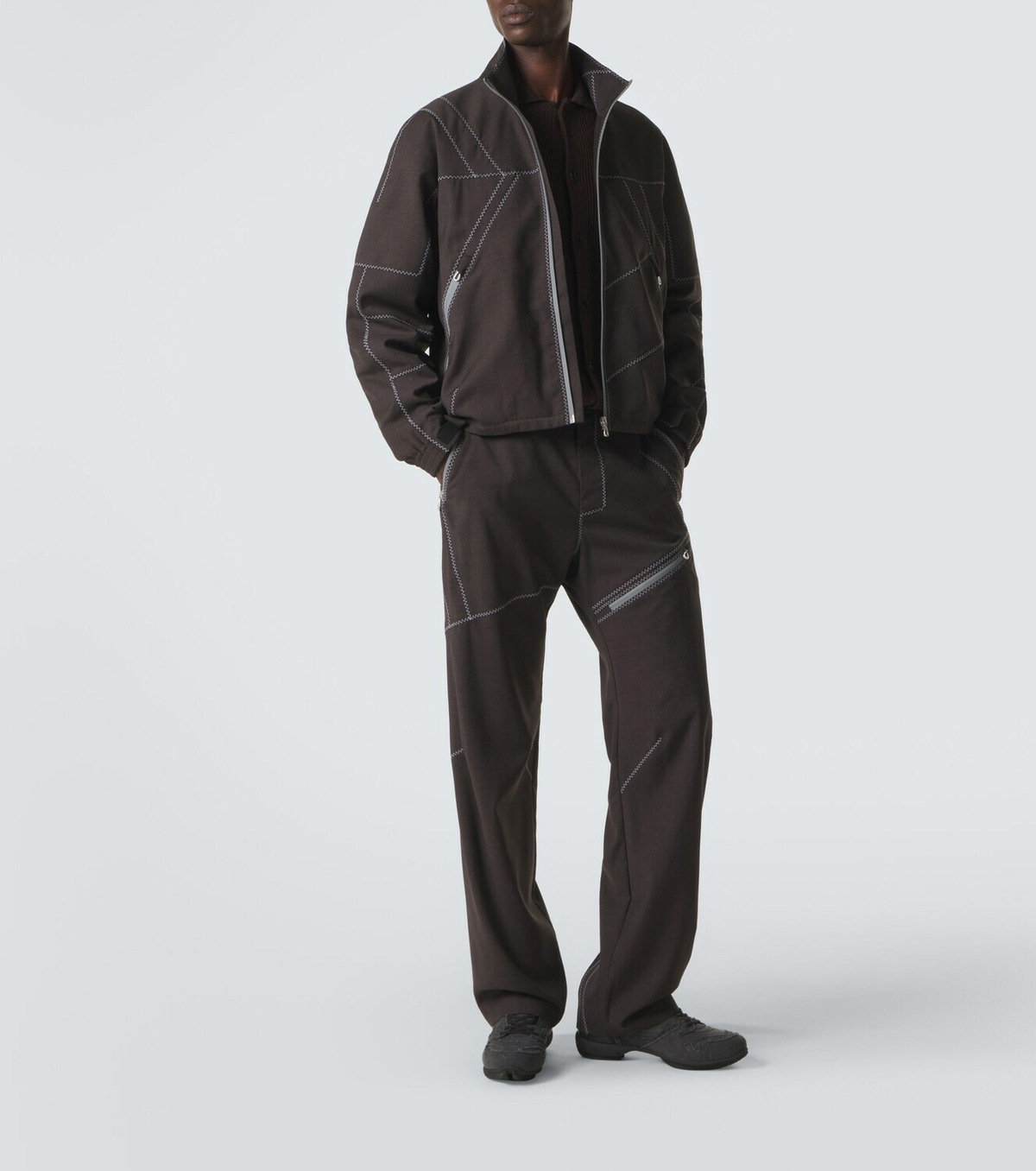 Kiko Kostadinov Fosco virgin wool jacket