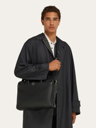 Ferragamo Mens Gancini briefcase in Black