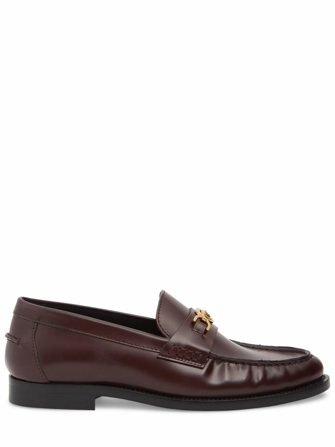 Photo: VERSACE - 25mm Leather Loafers